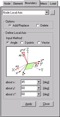 Node Local Axis