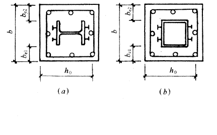8.6.6-2 外包式柱脚截面