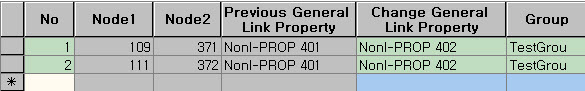 Change General Link Property Table
