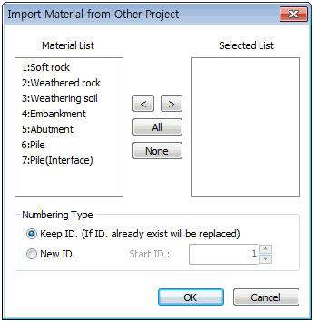 Material Database Excel Material