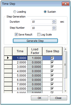 Time Step Calculation Time Step