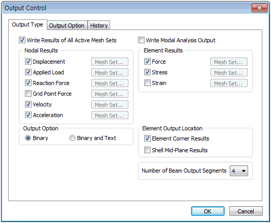 Unchecked Output Output Control
