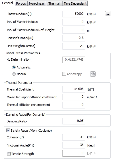 Material Properties