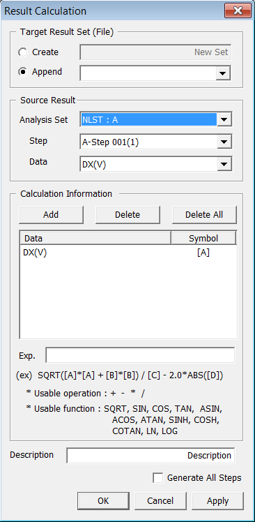 Result Calculation