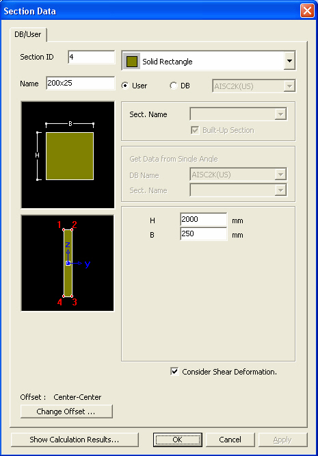 Define Pushover Hinge Properties