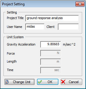 Project Settings