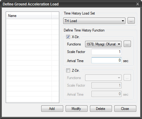 03-Ground Acceleration Load