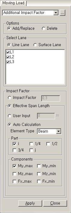 Additional Impact Factor