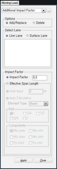 Additional Impact Factor