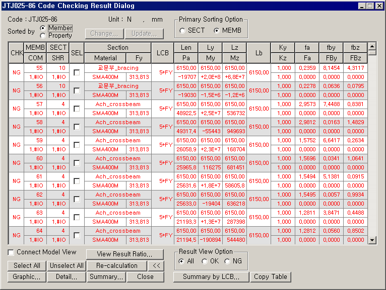 Steel Code Check