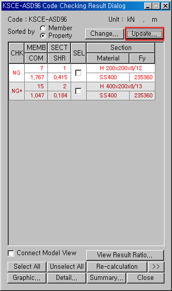 Steel Code Check