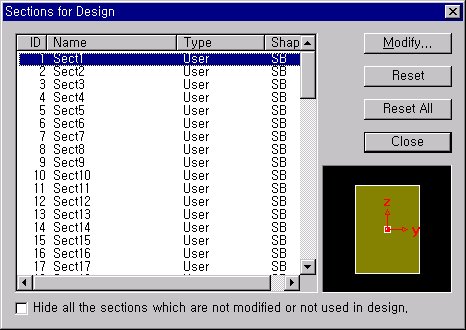Section for Design