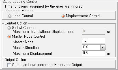 Time History Load Cases