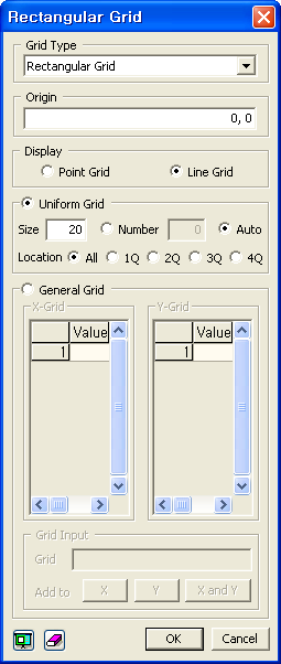 Grid Setting