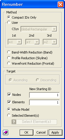 Renumber