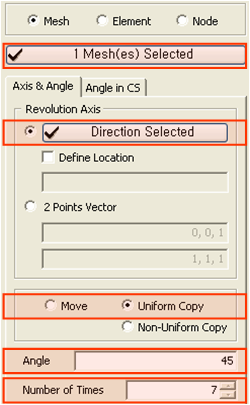Rotate Mesh