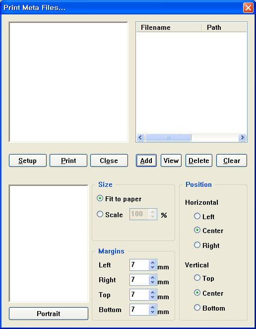 Notes Meta File Print Meta Files