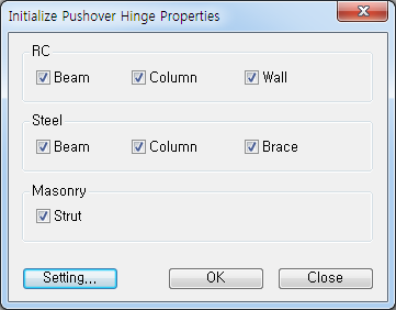 Initialize Pushover Hinge Properties_moe2018_pushover
