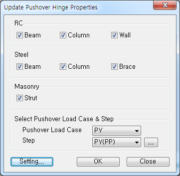 Update Pushover Hinge Properties_moe2018_pushover