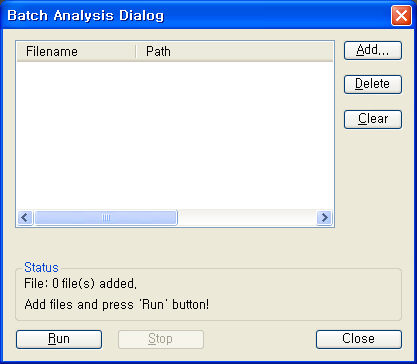 Perform Batch Analysis