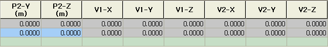 Node Local Axis Table