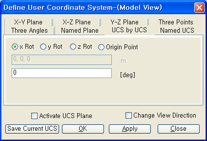 User Coordinate System
