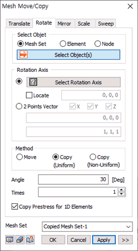 Move Items By Rotation Rotate