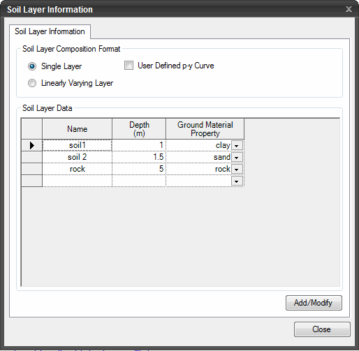 01-Soil Layer Information