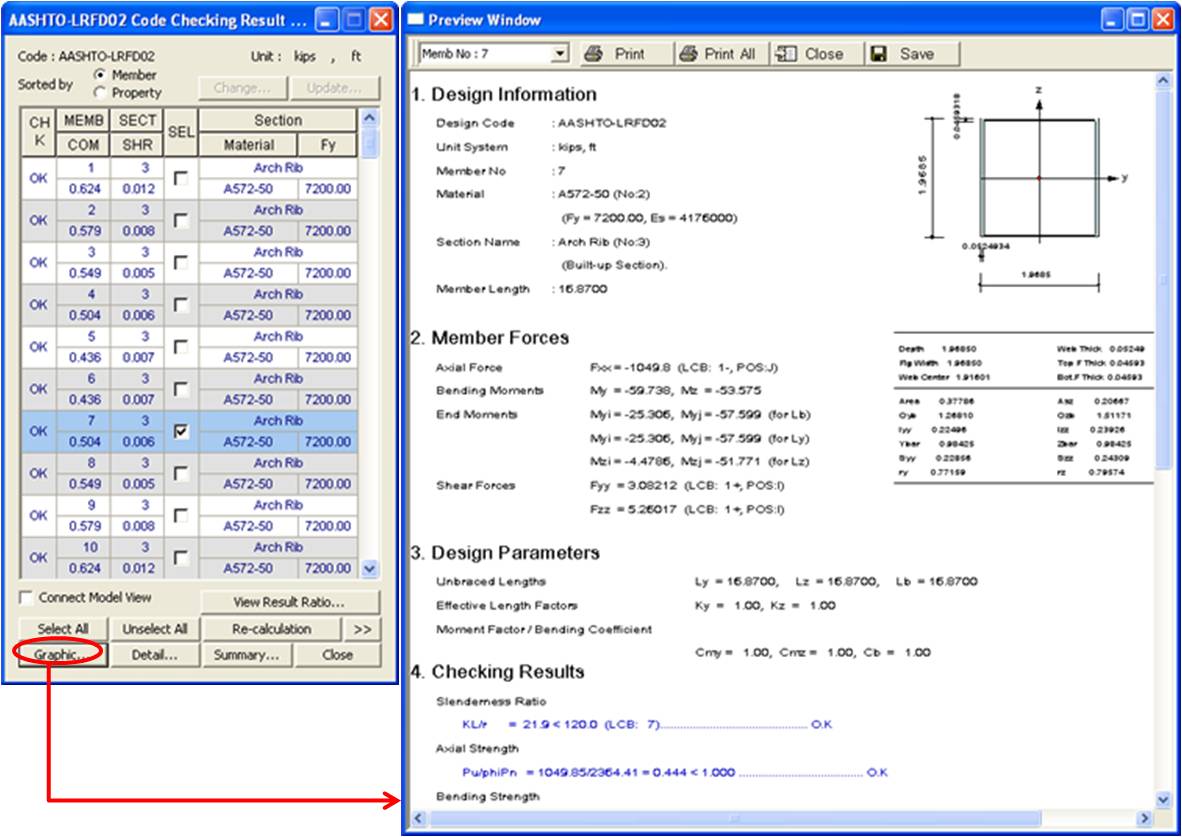Steel Code Check
