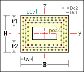 Rebar Input for Column Section